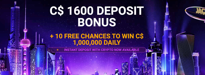 JackpotCity is a legal online casino in Canada (Ontario) with fast payouts